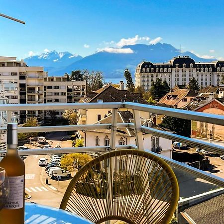 Penthouse Vue Incroyable Lac Et Montagnes อานซี ภายนอก รูปภาพ