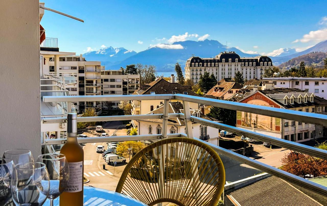 Penthouse Vue Incroyable Lac Et Montagnes อานซี ภายนอก รูปภาพ